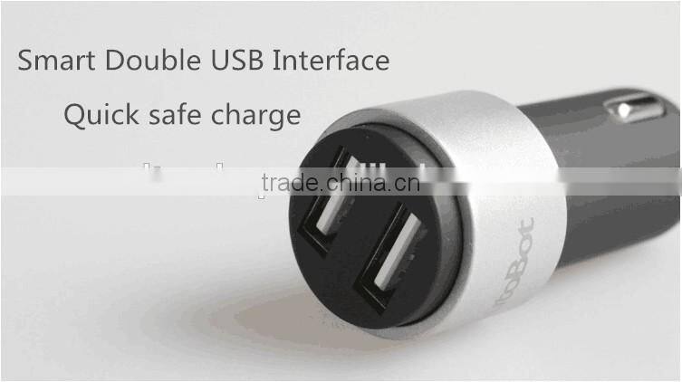 Smart Dual USB Car Charger & Car Holder For All Mobile Phones Intelligent Driver Assistant Sets
