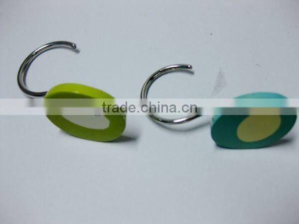 Yellow duck decorative plastic hook