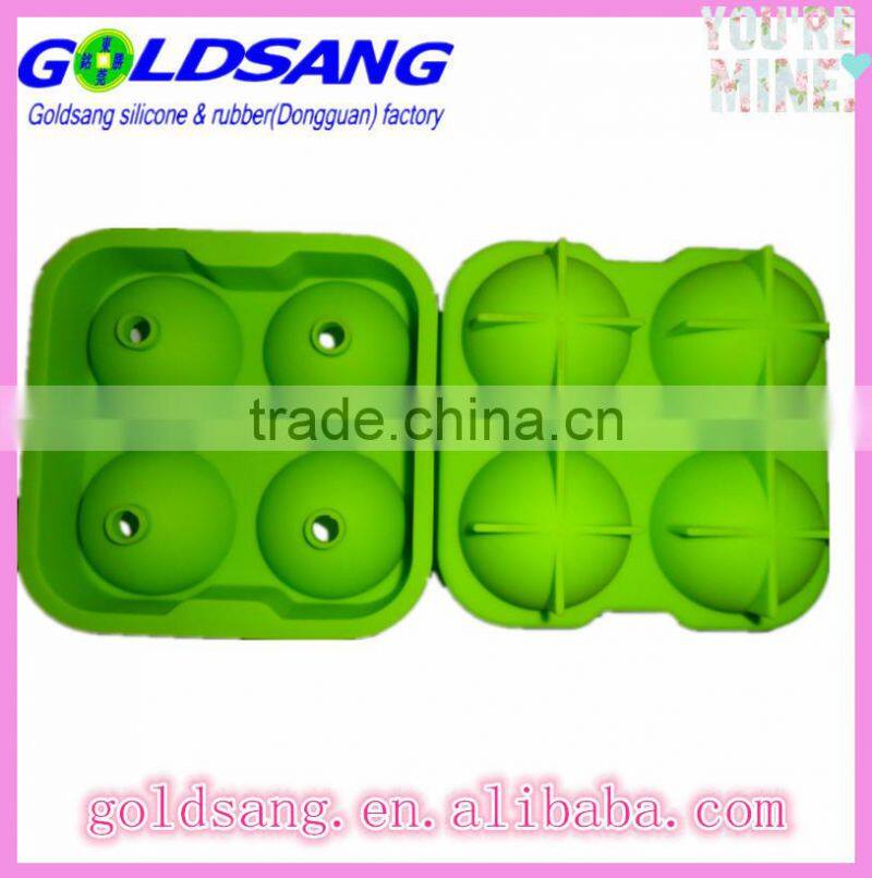 ROX Ice Ball Maker - The Original & Best Silicone Ice Ball Mold with 4 X 4.5cm Ball Capacity Tray