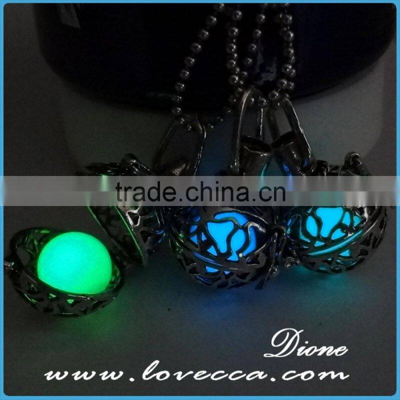 Wholesale accessories pendant infinity necklace Luminous jewelries necklace Flashing