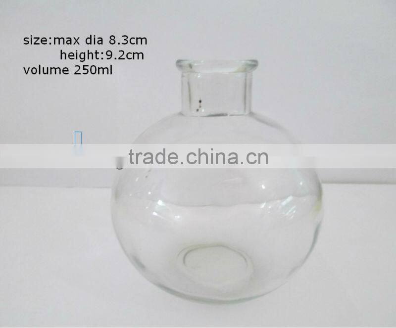 glass oil lamp bottle simple design