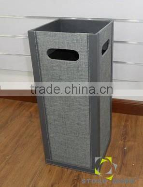 Household Indoor Rectangular Faux Leather Umbrella Stands