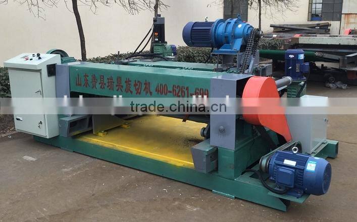 Ruihao woodworking machinery / veneer peeling machine / wood veneer peeling lathe