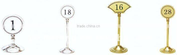 2011 Newest design Hotel signboard and table number