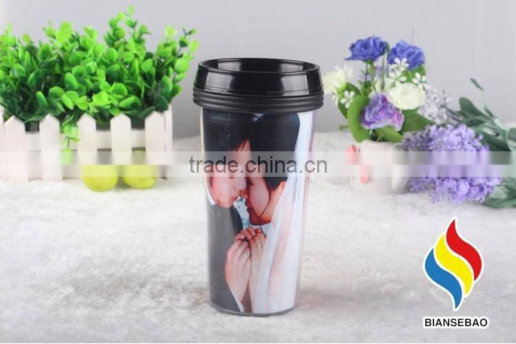 customized printing paper insert travel mug double wall paper cup