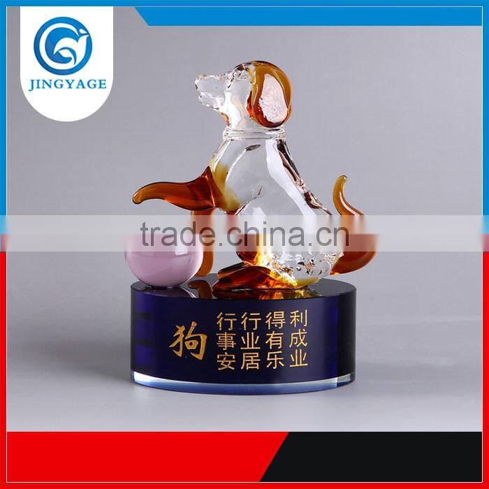 Jingyage personalized Chinese zodiac crystal Monkey clever 3d model souvenir gifts