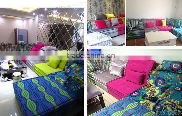 OZ221 Multi color optional colours fabric cover living room sofa