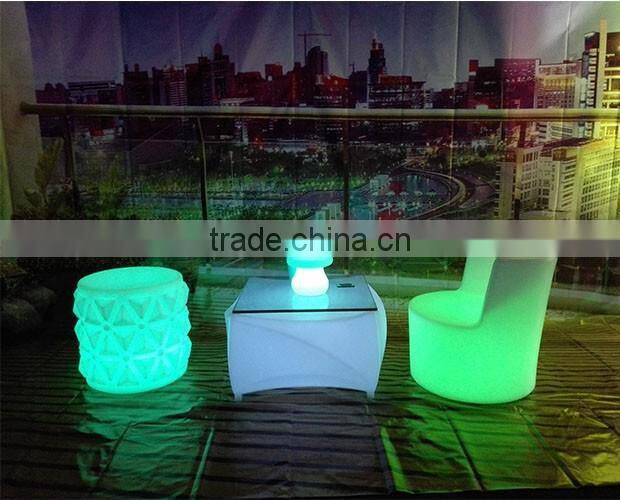 Elegant modern design pineapple shape led stool chair