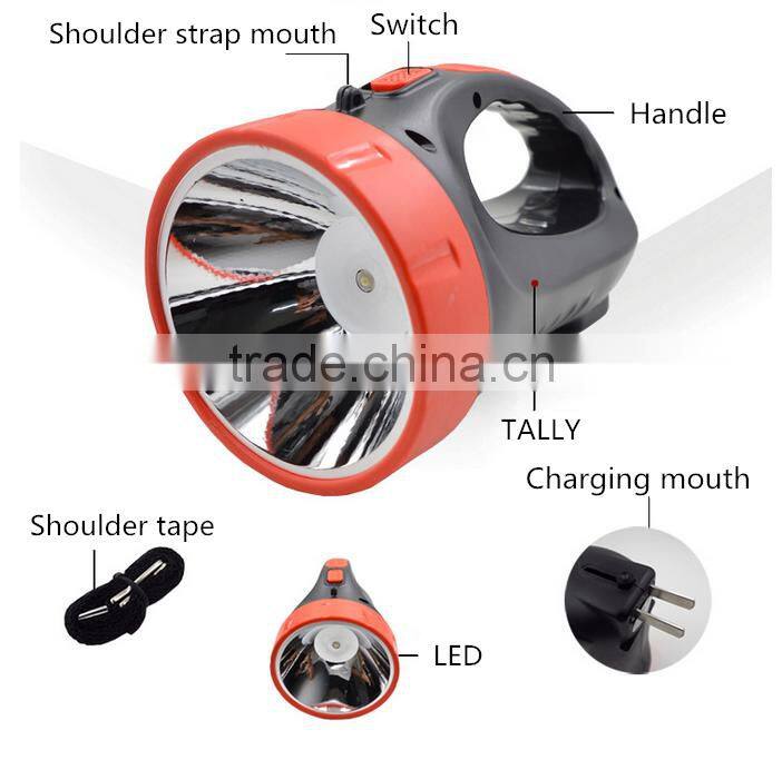 High power outdoor searchlight LED hand lamp