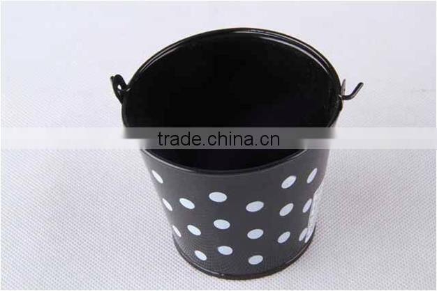 High Quality Chinese Factory New Style Garden Bucket for kids with dot printing