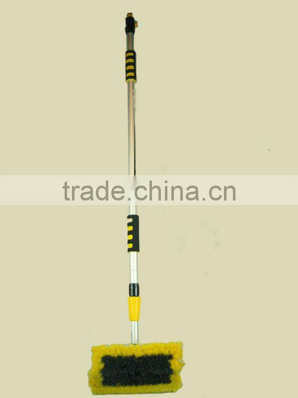 Flow-Thru Truck RV Car Wash Brushes with 1 Expandable Handle