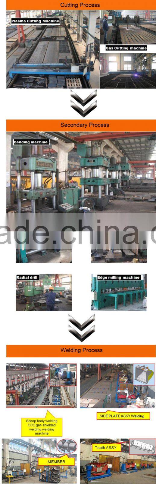 mini excavator buckets for sale / Strengthen hard rock bucket for sale