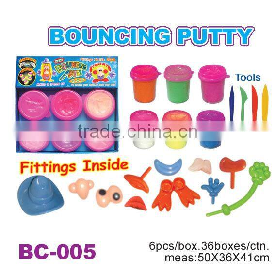 Colorful DIY Bouncing Putty