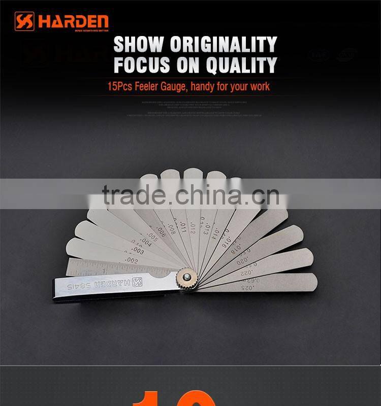Professional 15pcs 65Mn Feeler Gauge
