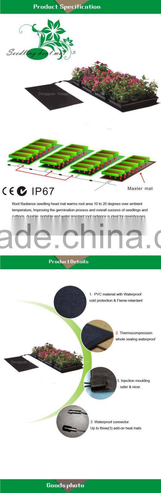 Hot sell ETL CE lP67 approved seedling heated mat