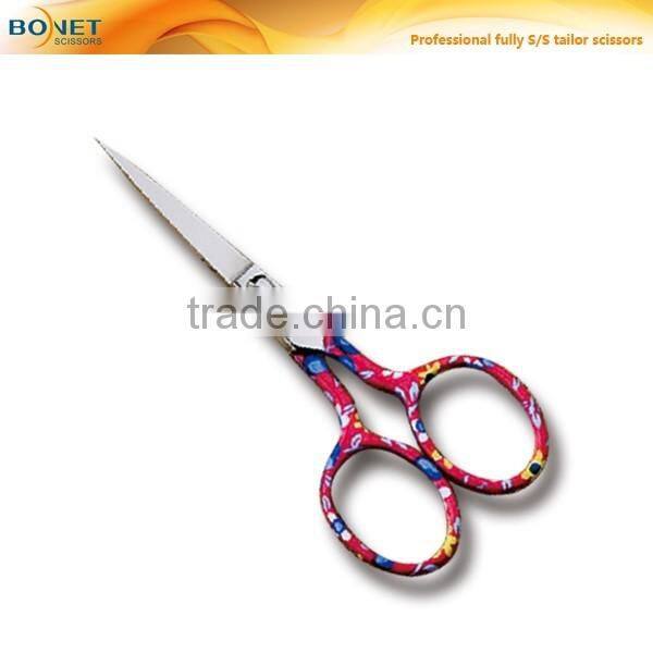 S16008P2 8"+4" Professional fully stainless steel tailor scissors with heat transfer