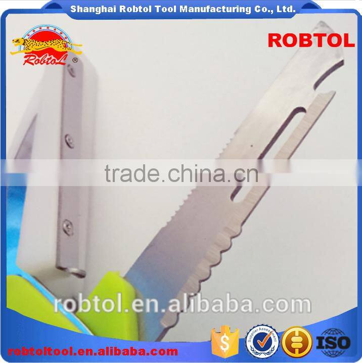 6 in 1 Kitchen Clever Scissors Shears Multi Scissors Multi Function Cutter Food Choppers Smart Knife Board Vegetable Slicer