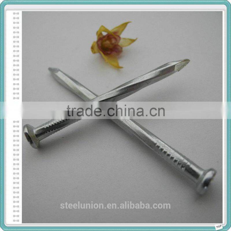Concrete Nails Sizes/Hardened Steel Concrete Nails China Manufacturer