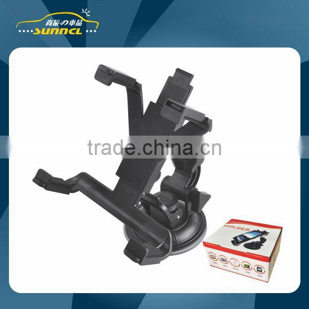 360 Degrees Revolving with Strong Suction Tablet Car Mount Holder for iPad 2 3 4 5 & 7-10 Inch