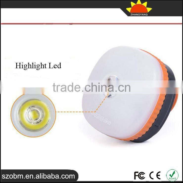 Mutifunction Outdoor Camping Light, Waterproof USB Rechargeable Tent Light