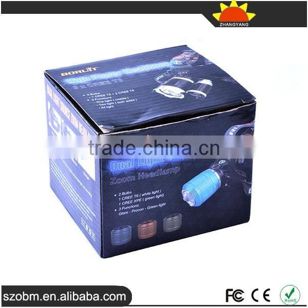 BORUIT L2 1600 Lumens Most Powerful Headlamp For Camping Super Bright High Power Led Headlamp