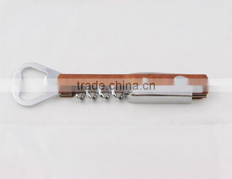 cheap bottle opener can opener wine opener metal bottle opener beer promotion cork remover(C0110W)