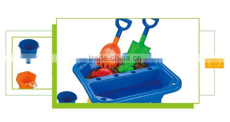 Hot selling plastic summer outdoor toys beach sand art table
