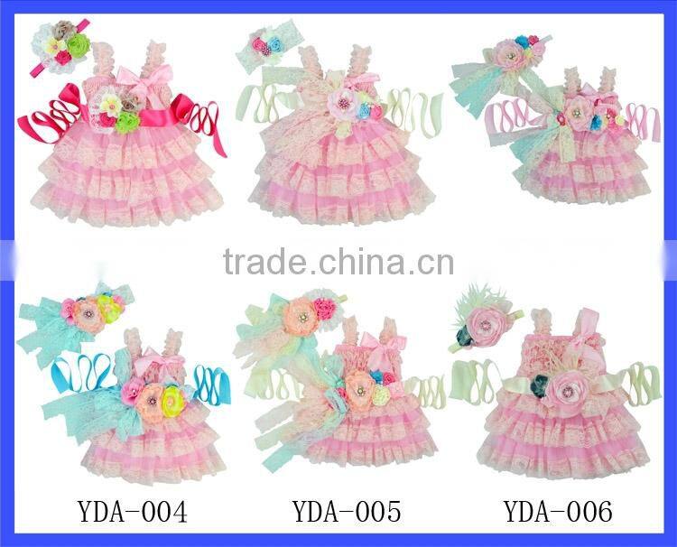 Hot Sale Last Fashion Mini Baby Girls Chiffon Hot Pink Pleated Tutu Skirts With Elastic Band Waistline girls puffy party dresses