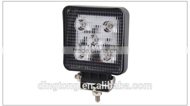Newstyle 15w led work light for heavy duty 1000lum 10-30v waterproof led flood auxiliary lights