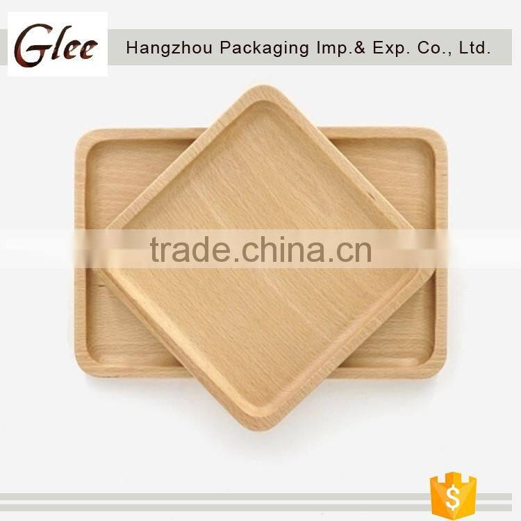 Ec-friendly graceful healthy wood tray