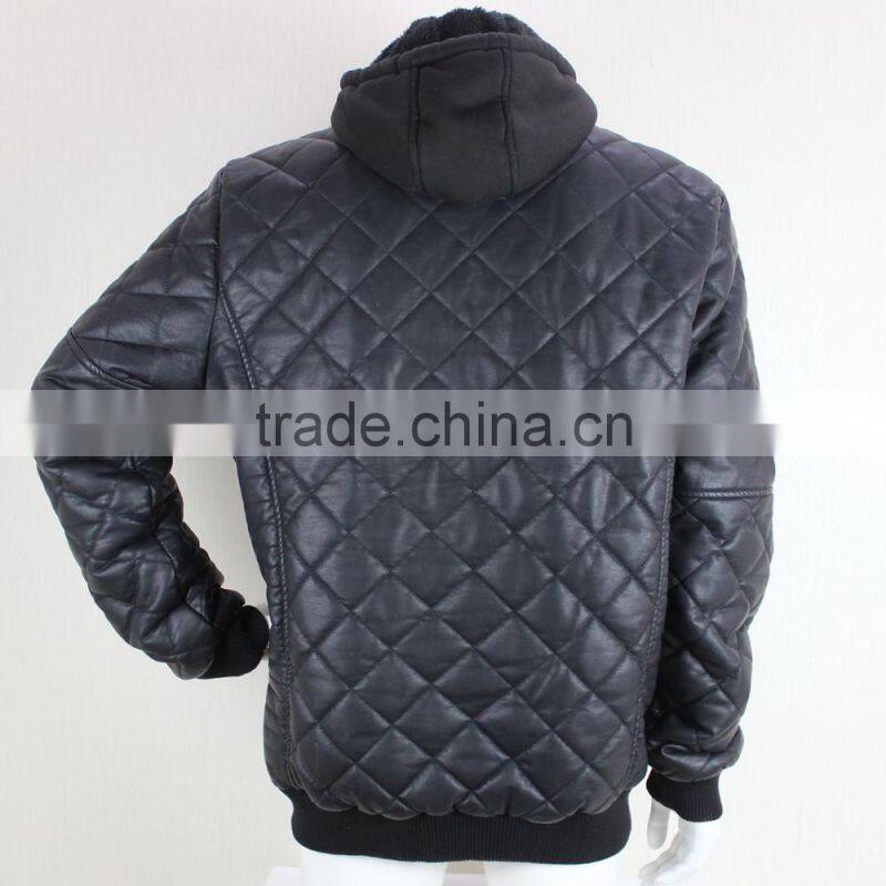 HOT Men Black Fashion XXX Leather Jacket