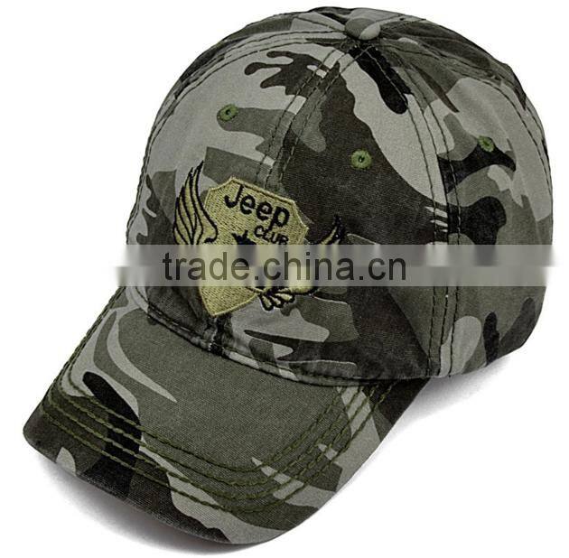 2017 100% cotton camo baseball hats