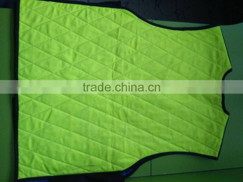 Neon green cool work vest wholesale