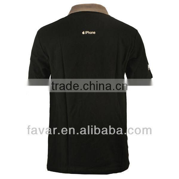promotional classical high quality cotton short sleeve men's T-shirt