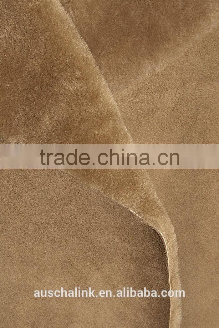 new arrival wholesale winter ladies shearling coat OEM service