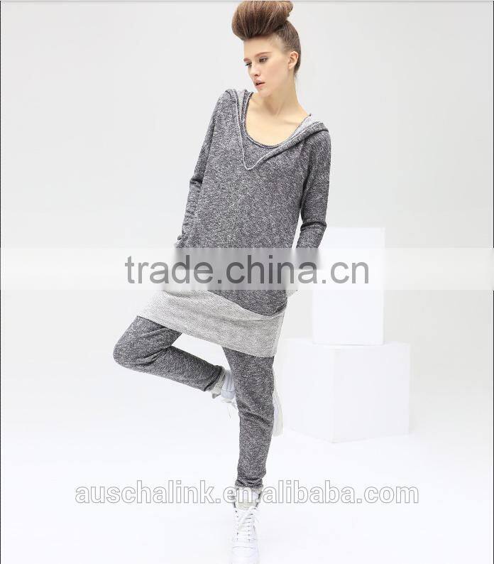 personalized woman knitted slim sweat pants joggers low price