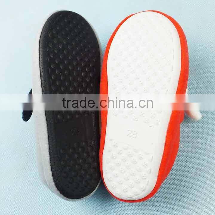 2014 Fashion Kids winter slipper sheepskin slipper stocklots for sale, 141109a
