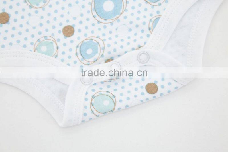 2017 Circle Design Baby Rompers