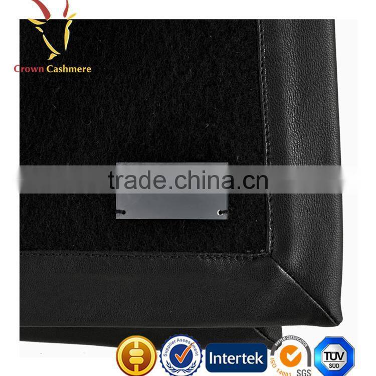 Warmly Wool and Silk Baby Fleece Double Layer Blanket with Logo