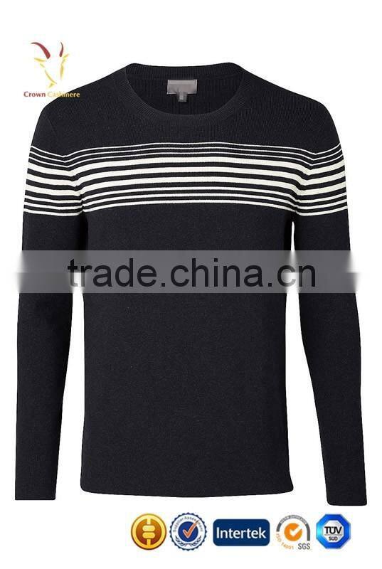 Wholesale Mens Black Crew Neck Sweater Knitting Pattern Free