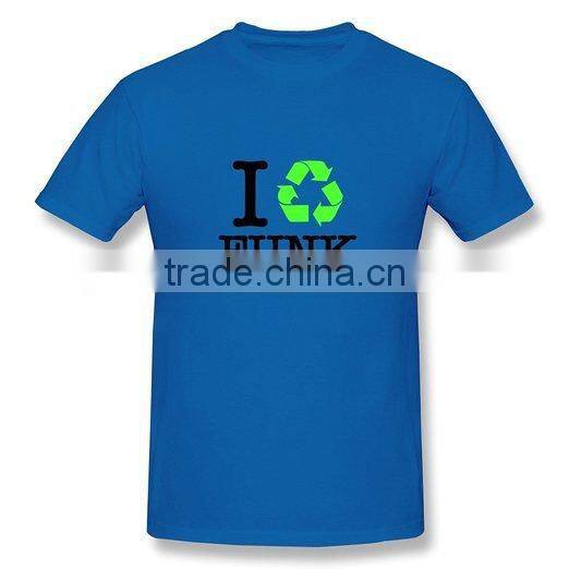 Cheap price wholesale combed cotton tshirts with custom print logo