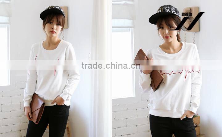 casual women long sleeve tshirt