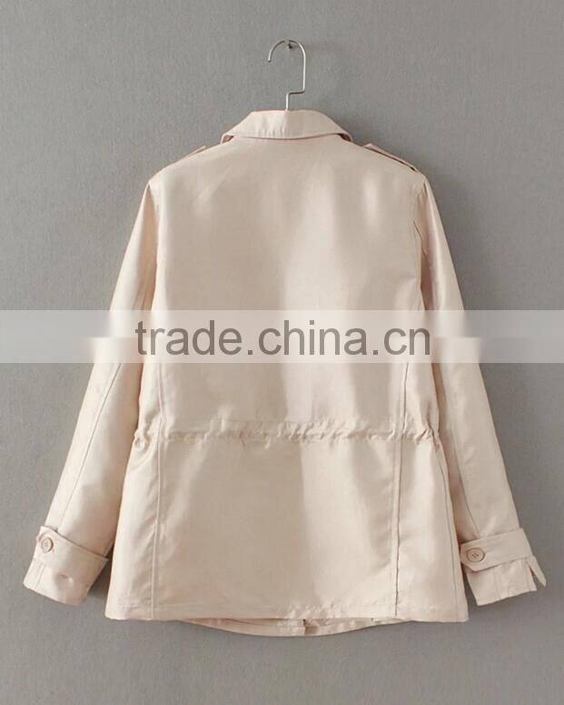Runwaylover EY1042C Wholesale new design space dye french terry regular fit fancy women outdoor jacket