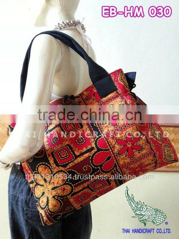 Thai Cotton fabrics tote bag