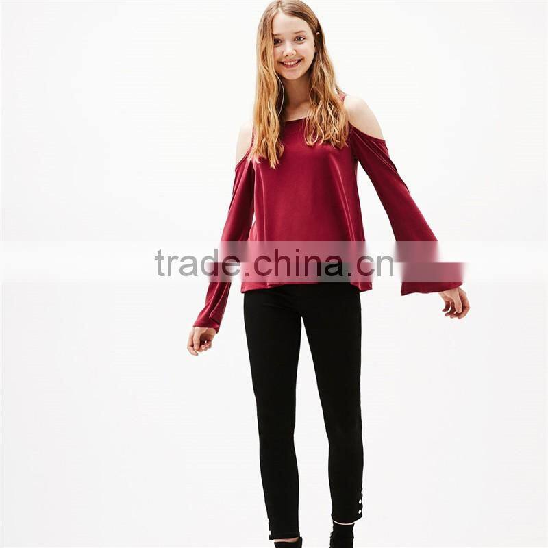 Korean Fashion Designs Casual Pure Color Skinny Fit Trousers Womens