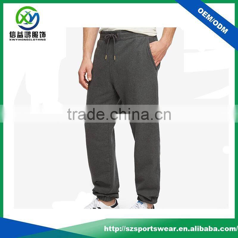 Latest design men 98 cotton 2 spandex sweat pants, jogger pants, sport pants