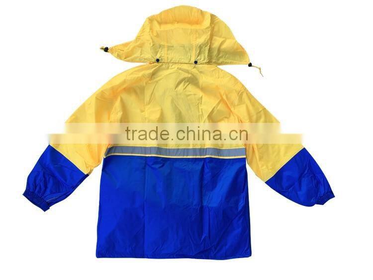 Cheap mens waterproof jogging coverall rain suit