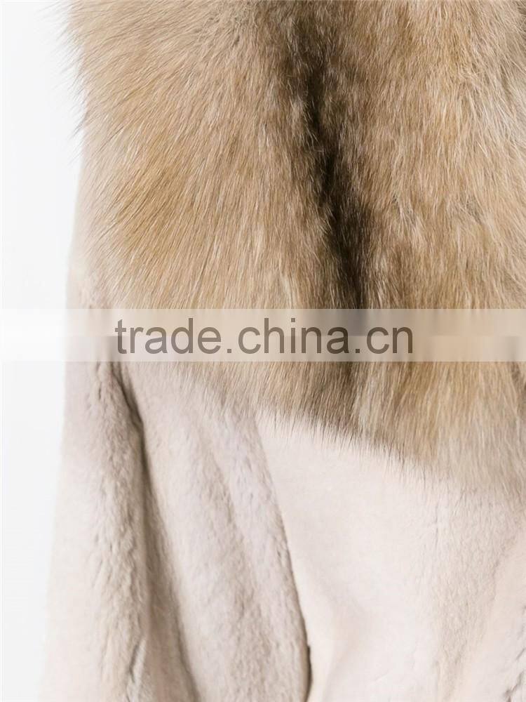 Guangzhou Shandao High Fashion Wholesale Cheap Long Sleeve Women Raw modern mink fur coats