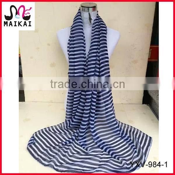 Beautiful girls penguin print animal scarf