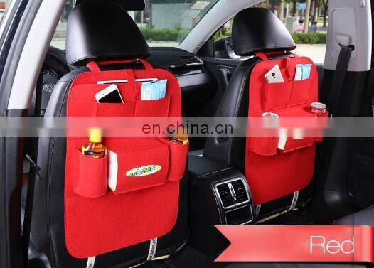 New Arrival Multi-Pocket Seat Back Storage Bag Car Back Seat Organizer